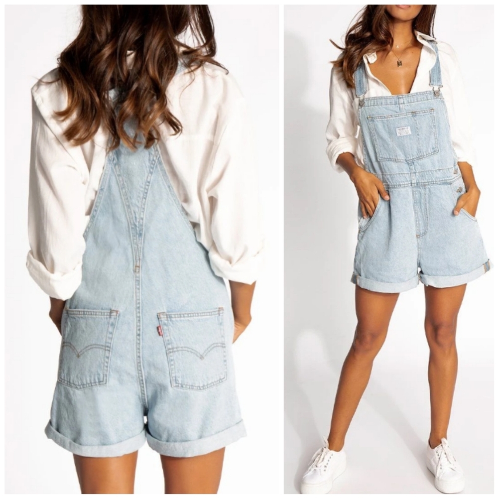 NEW Levi's Vintage Look Shortalls - Picture 5 of 8